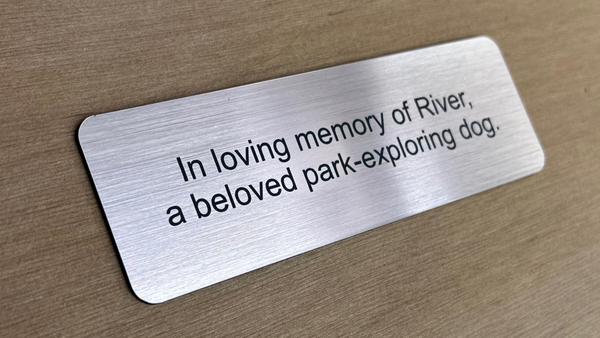 Bench Plaque