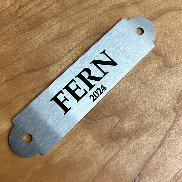 Horse Memorial Plate