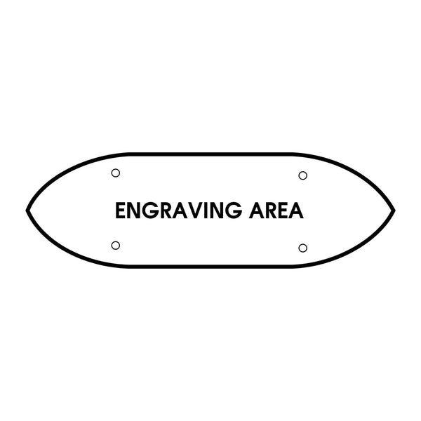 Legends™ Stiff Grooming Brush Engraved Template - Precisioncraft Laser