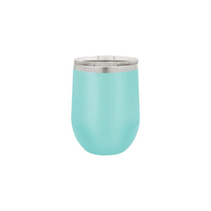 Personalized Laser Etched 12 oz Stemless Wine Tumbler