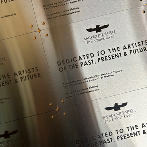 Stainless Steel Memorial Plaque 5 X 7 - Precisioncraft Laser