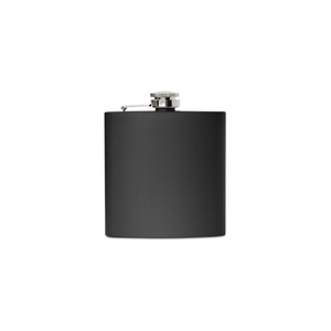 Custom black flask