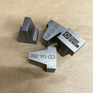 Laser marked steel. Precisioncraft Laser