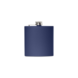 Custom navy flask