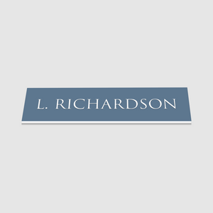 Personalized Tack Trunk Name Plate