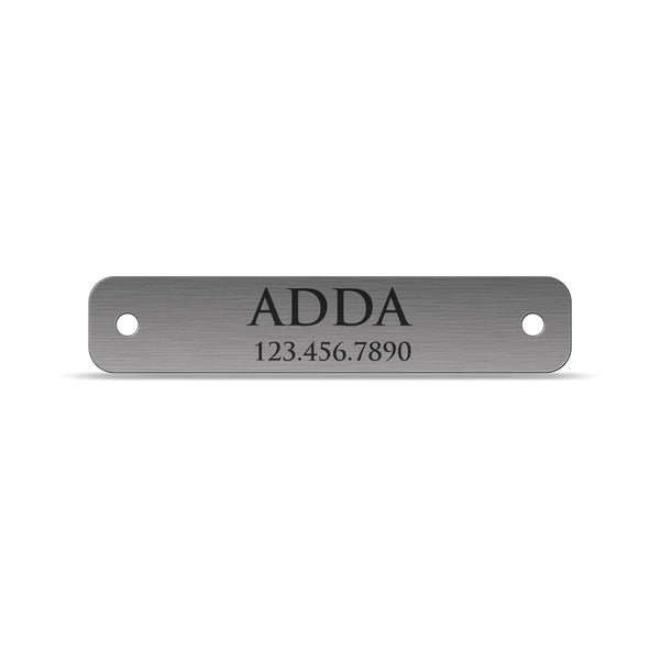 Dog Collar Name Plate Large - Precisioncraft Laser