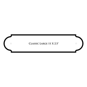 Horse Stall Name Plate Wood Front - Precisioncraft Laser