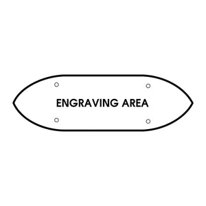 Legends™ Finishing Brush Soft Engraved - Precisioncraft Laser