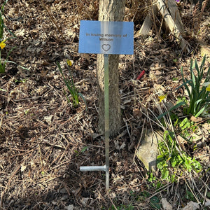 Memorial Garden Plaque Stake - Precisioncraft Laser