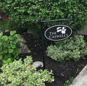 Oval Home & Cottage Sign - Precisioncraft Laser