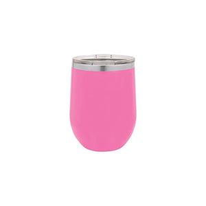 Personalized Laser Etched 12 oz Stemless Wine Tumbler - Precisioncraft Laser
