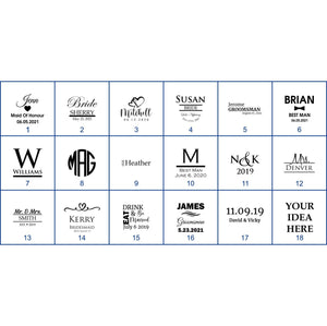 Personalized Whiskey Glass 10.5 Oz - Precisioncraft Laser