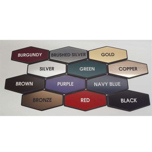 Pet Name Plate  Colours- Precisioncraft Laser