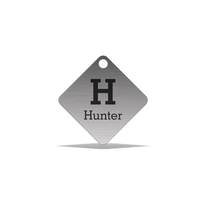 Stainless Steel Horse Blanket Tag or Bridle Tag - Precisioncraft Laser