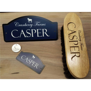 The New Horse Name Plate Kit - Precisioncraft Laser