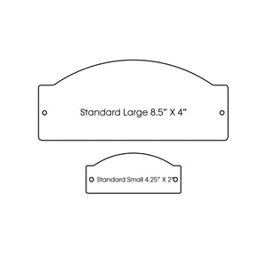The New Horse Name Plate Kit - Precisioncraft Laser