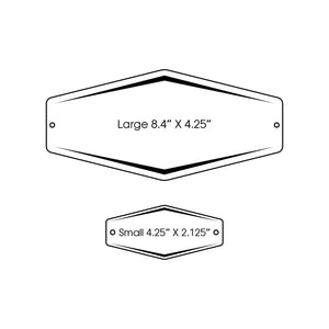 The New Horse Name Plate Kit - Precisioncraft Laser