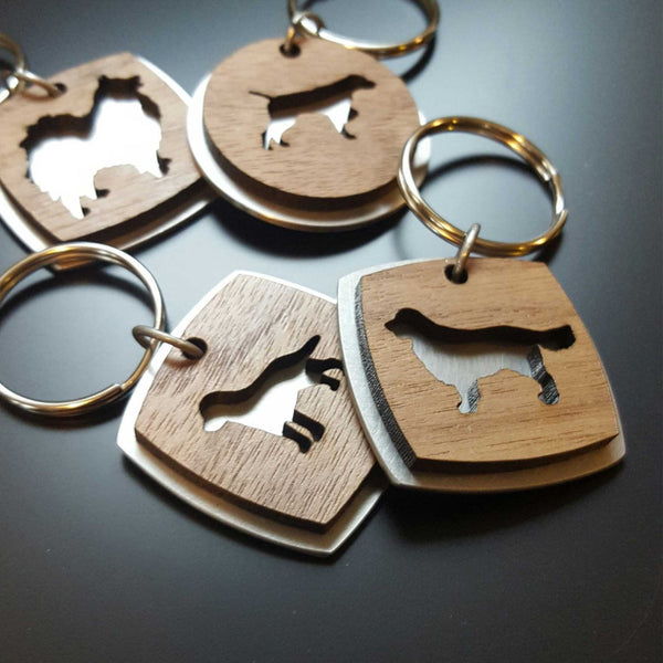 Dog lovers keychain